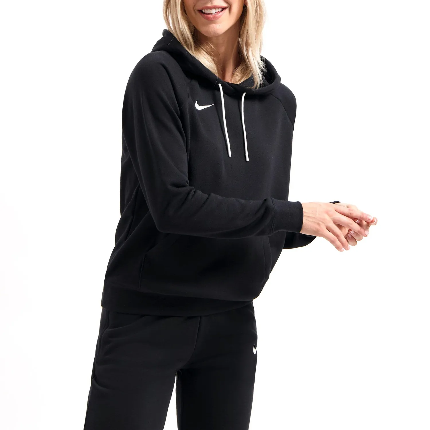 Nike Park 20 felpa zip donna cappuccio pile caldo