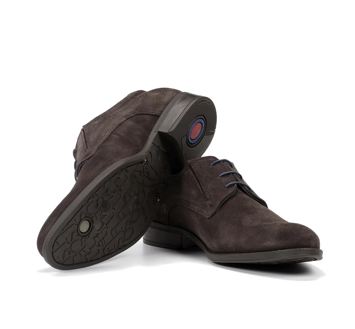 Fluchos Heracles 8410 scarpe uomo marrone pelle cucitura