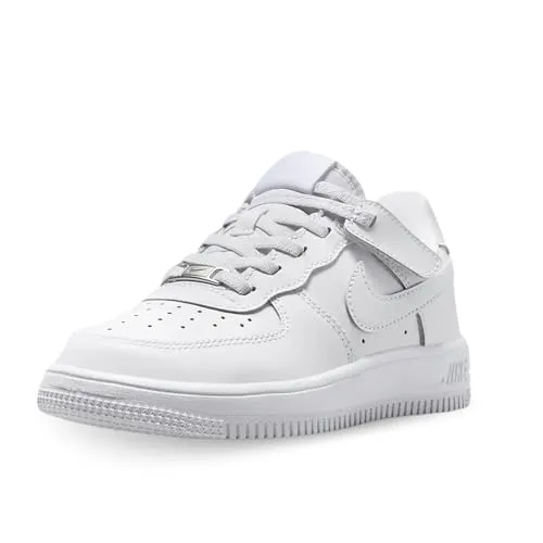 Nike Force 1 Low EasyOn sneakers bimbi 30 EU bianche