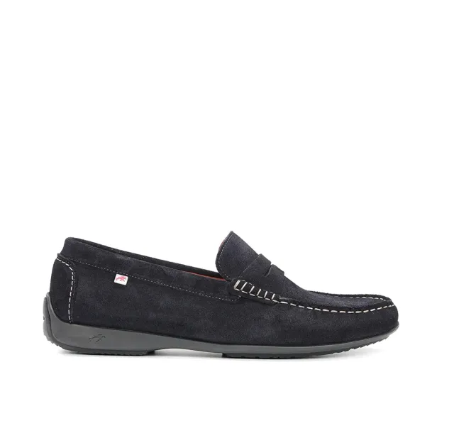 Fluchos Samoa F2207 mocassino uomo blu flessibile