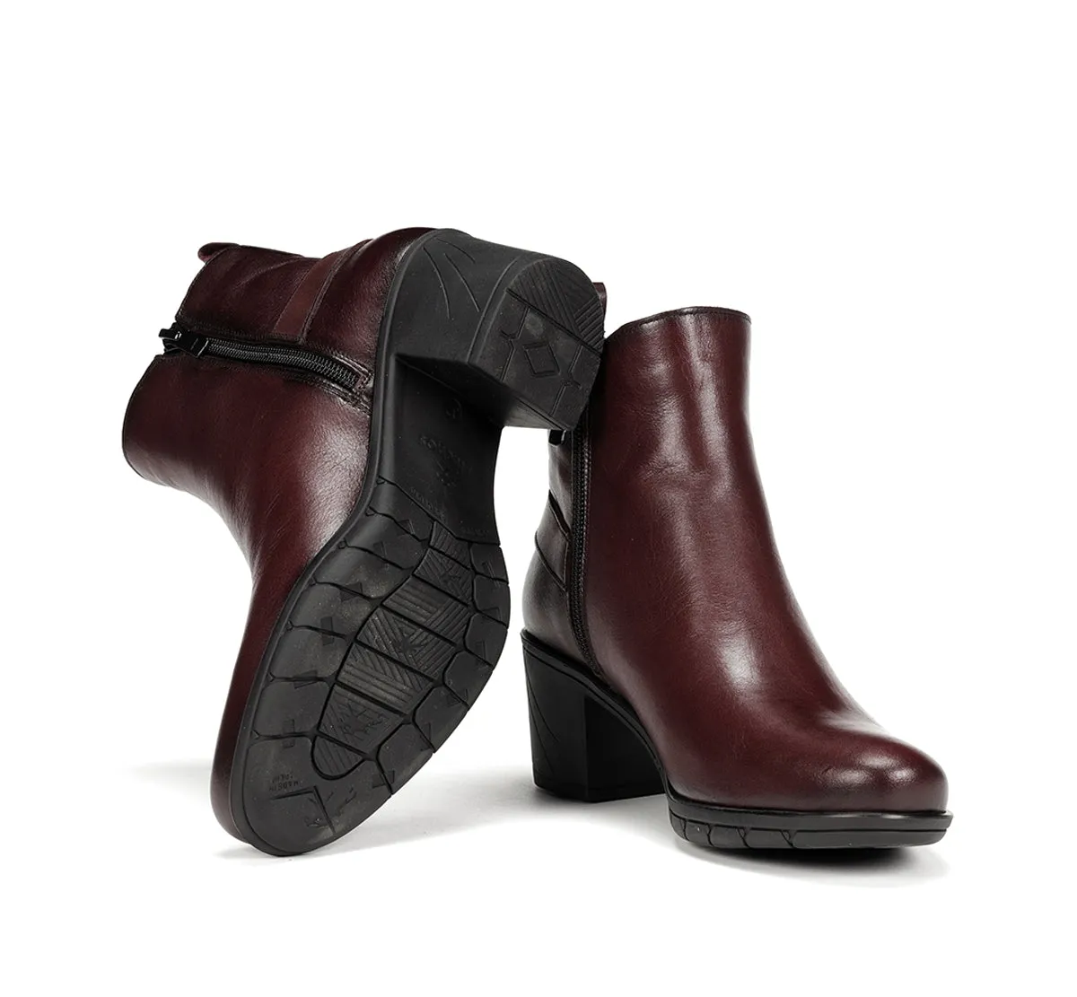 Fluchos Nydia F1798 stivaletti donna bordeaux