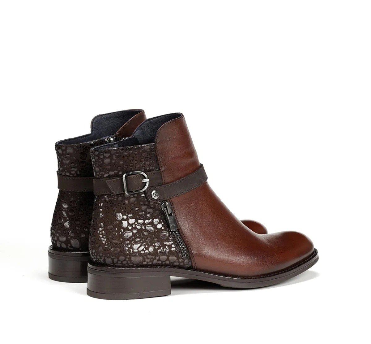 Fluchos Tierra D8906 stivaletto donna marrone versatile