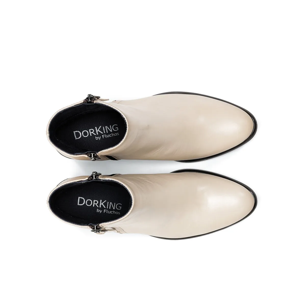 Dorking Lexi D8606 stivaletti donna bianco pelle