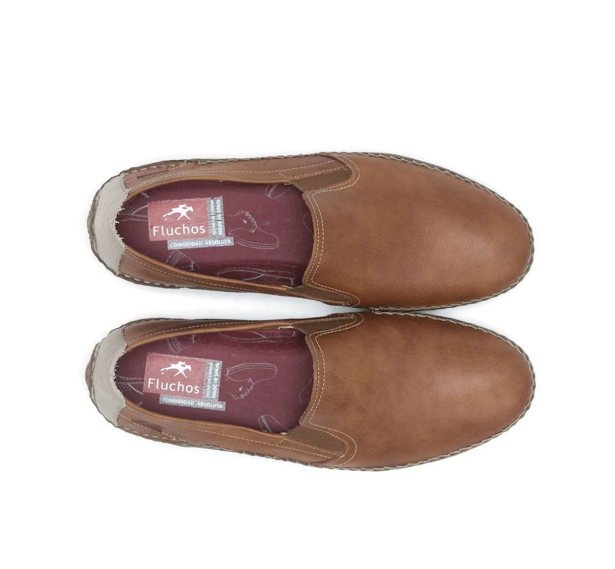 Fluchos Dorian F1174 mocassino marrone uomo flessibile