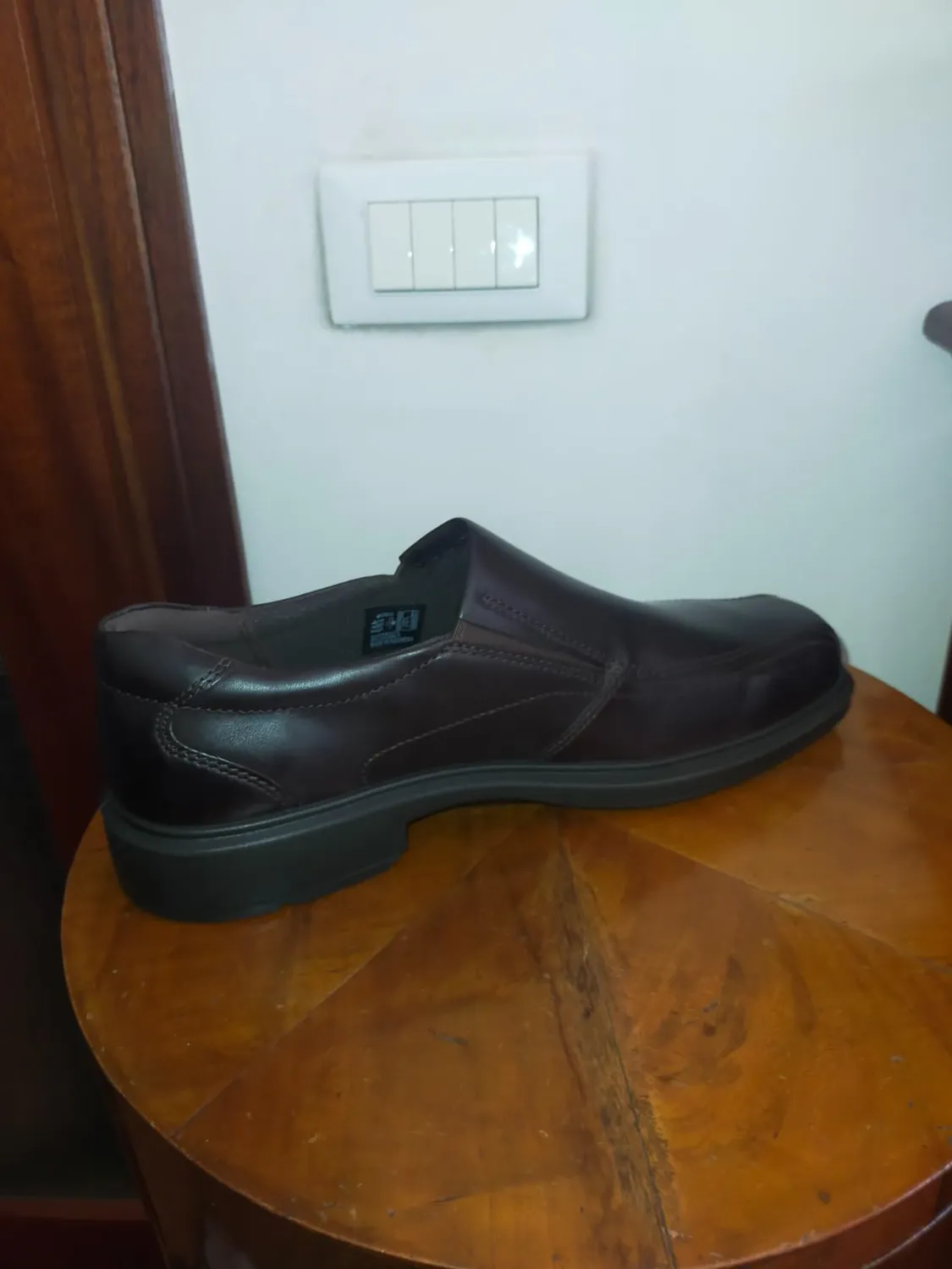 Ecco Helsinki Classic derby uomo pelle nera