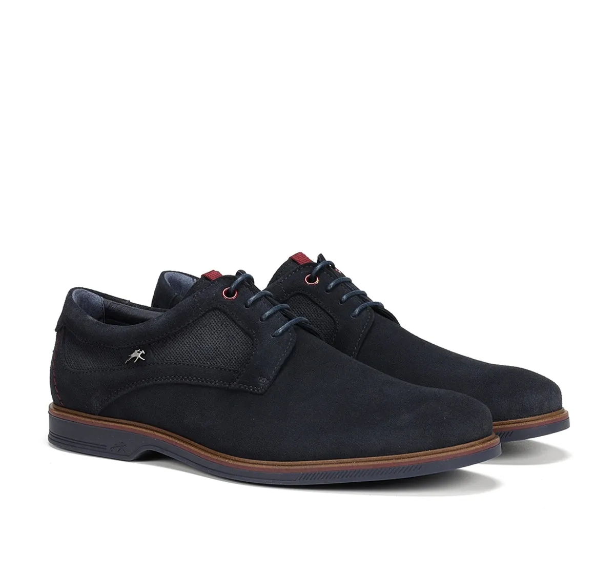 Fluchos Tristan F1857 scarpe uomo blu pianta larga