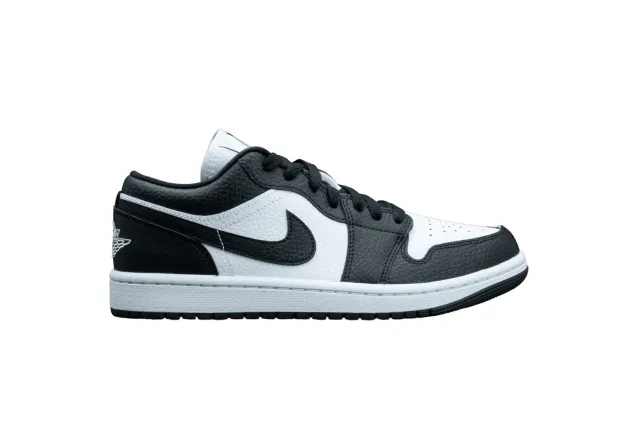 Nike Air Jordan 1 Low Sneakers Donna Bianco Nero