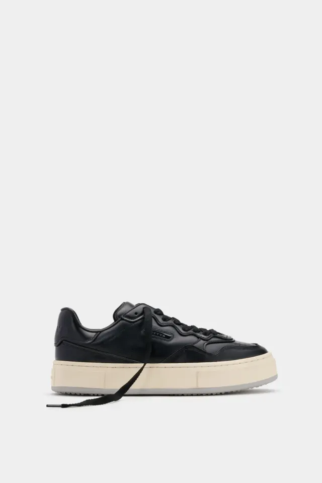 Eytys Trophy Black Leather sneakers nere pelle