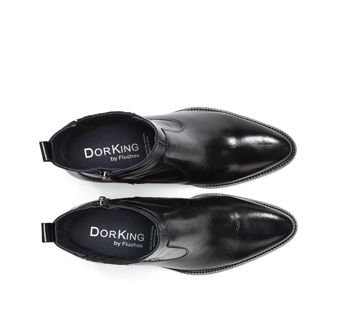 Dorking Arwen D9425 tronchetti neri donna tacco largo
