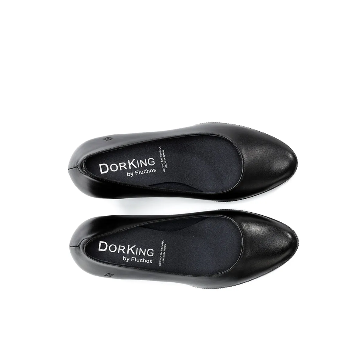 Dorking by Fluchos Blesa D5794 scarpe nere tacco donna