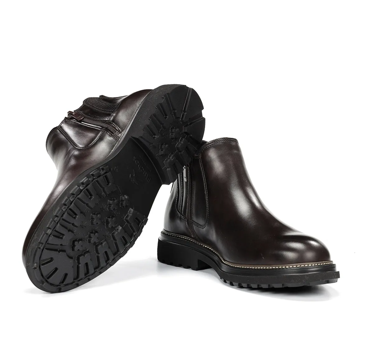 Fluchos Lincon F2057 stivaletti uomo marrone classici
