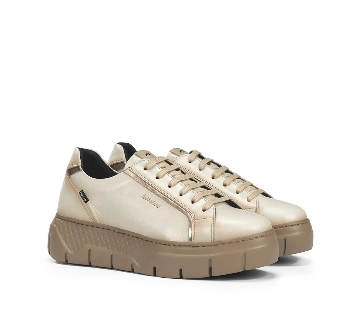 Fluchos Ilia F2305 sneakers donna bianche rialzate