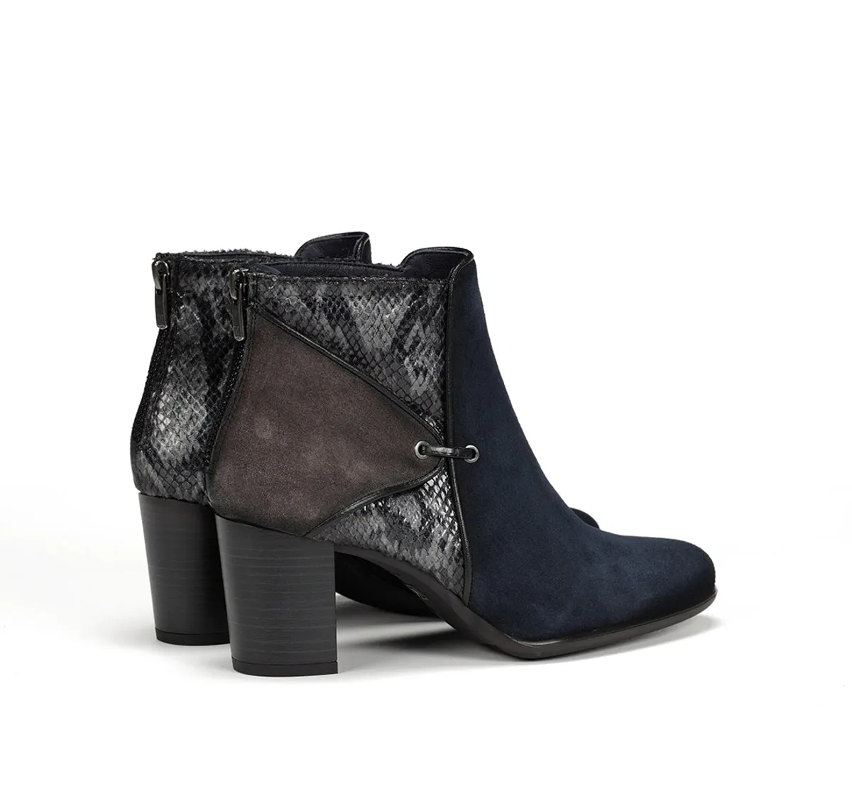 Fluchos King D8925 tronchetti tacco multicolor donna