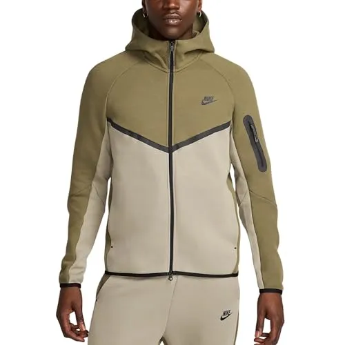 Nike Tech Windrunner felpa uomo XS pile con cappuccio