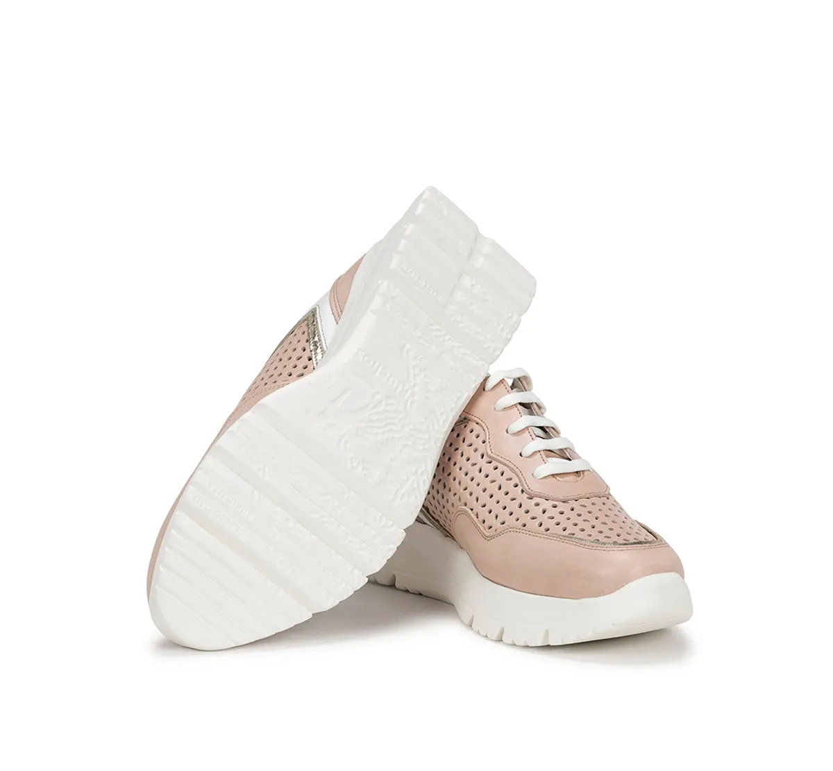 Fluchos Eira F1680 sneakers donna nude casual
