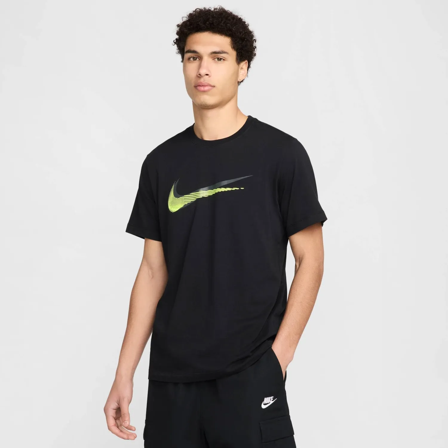 Nike Sportswear t-shirt uomo S nera cotone