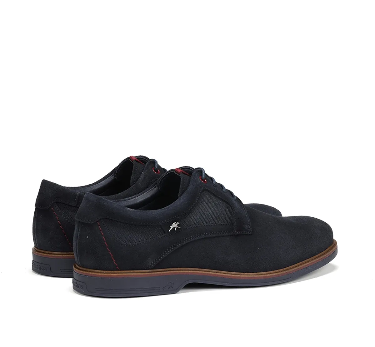 Fluchos Tristan F1857 scarpe uomo blu pianta larga