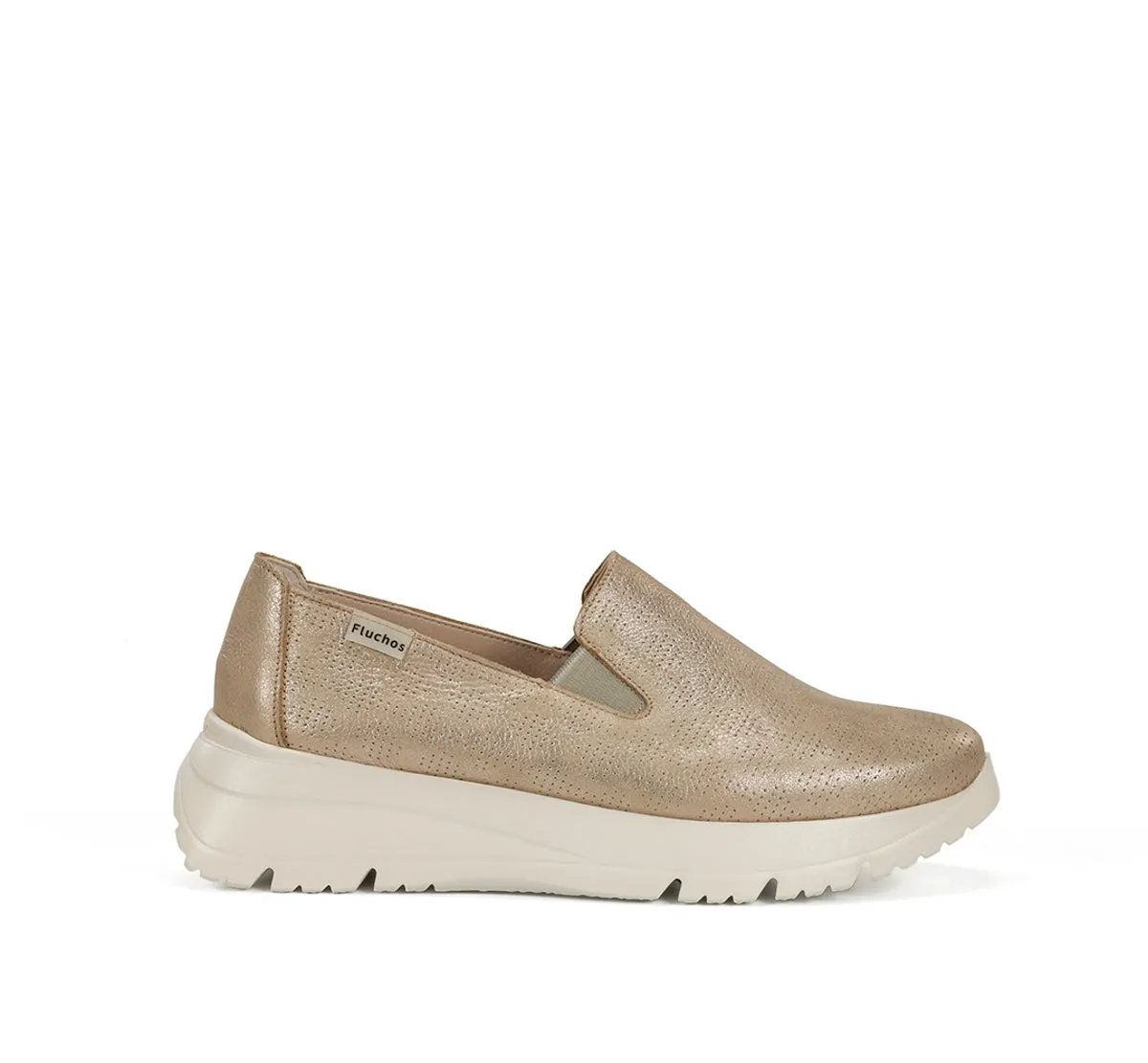 Fluchos Eira F1926 sneakers donna oro casual