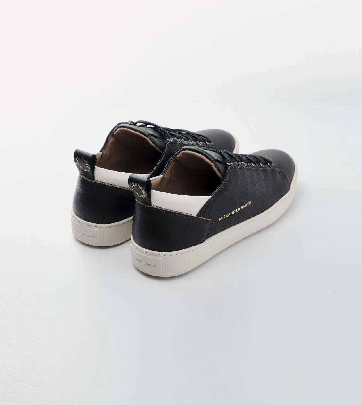 Alexander Smith Oxford sneakers uomo dark brown pelle