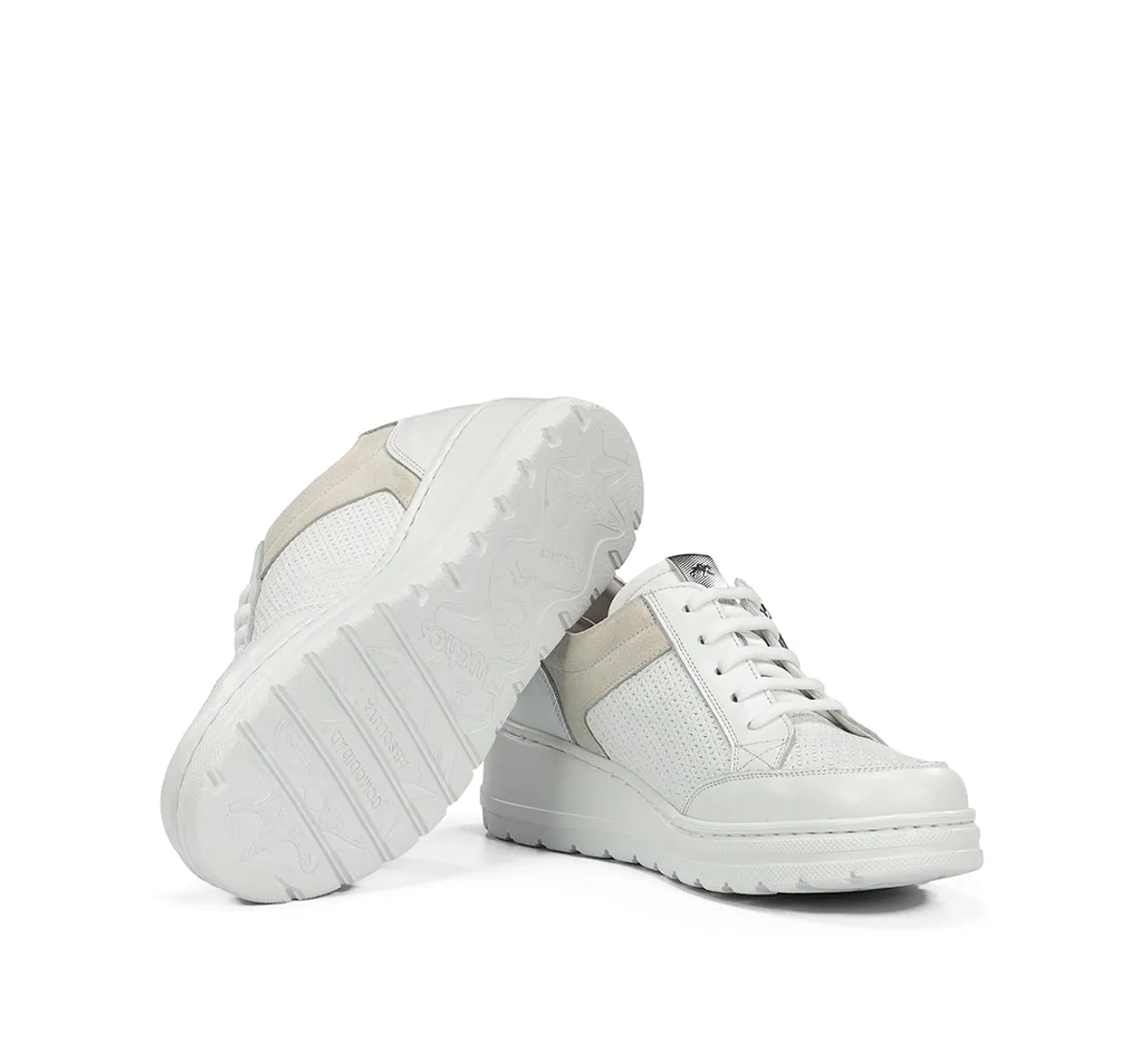 Fluchos Aqua F2173 sneakers donna bianche zeppa