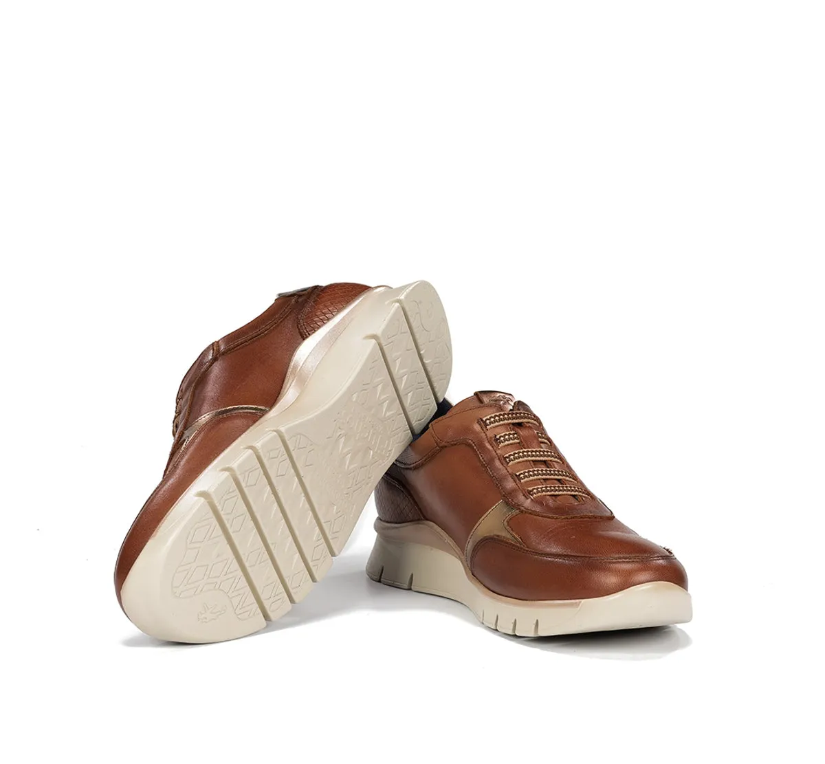 Fluchos Union F2074 sneakers donna marroni comode