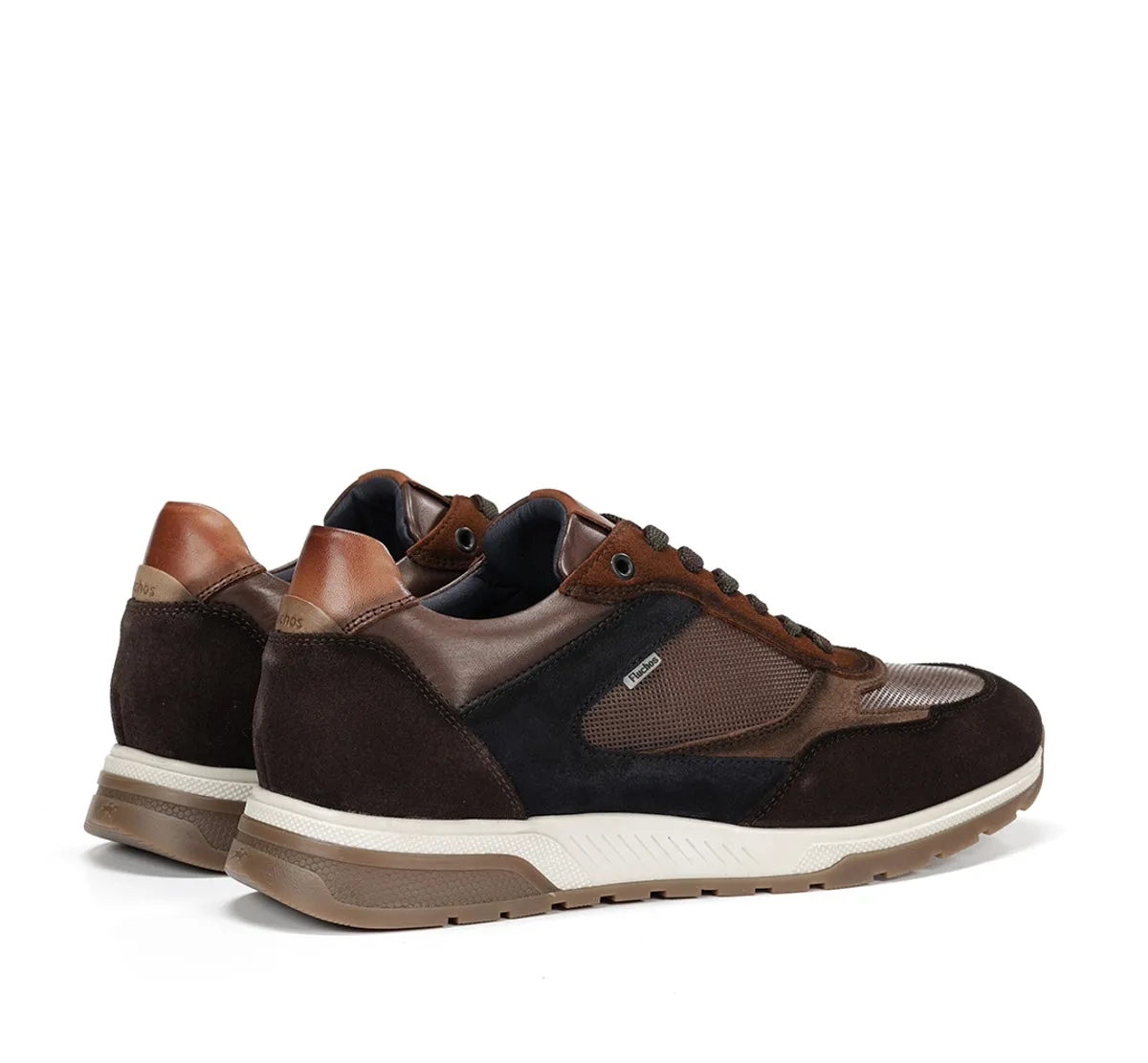Fluchos Louis F1959 sneakers uomo marroni pelle