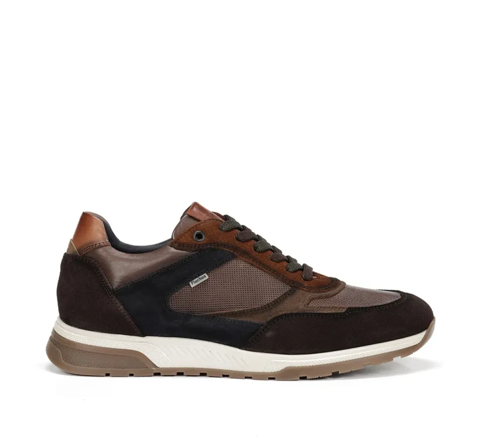 Fluchos Louis F1959 sneakers uomo marroni pelle