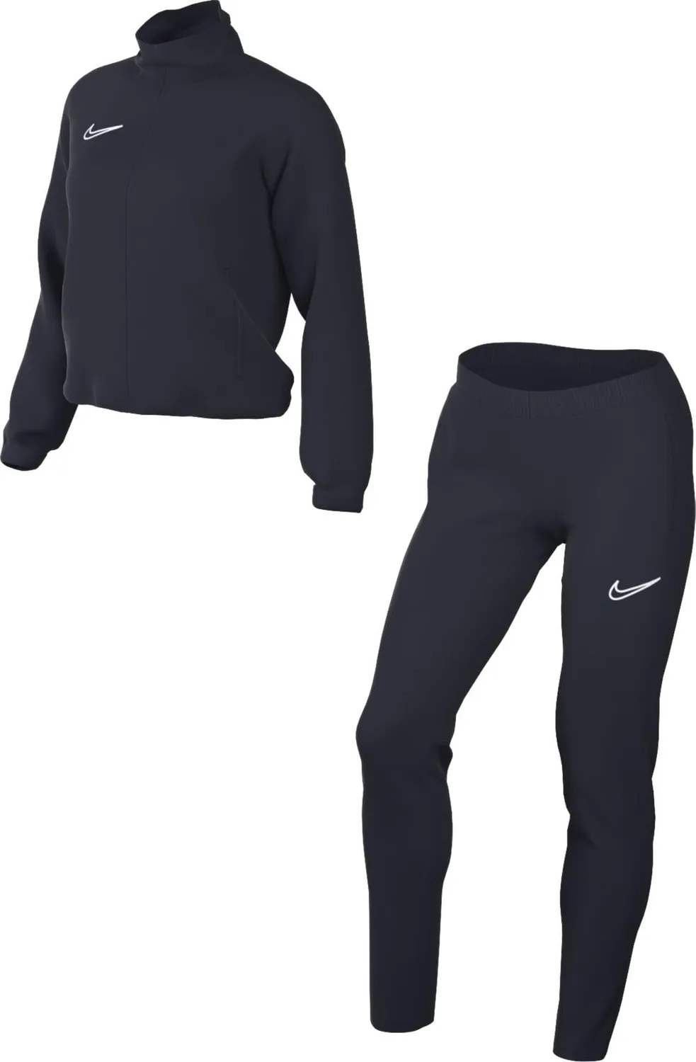 Nike Dry Academy tuta donna nero/bianco poliestere riciclato