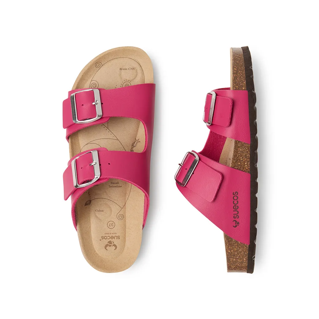 Suecos Bris sandali donna fucsia