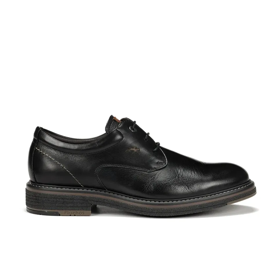 Fluchos Kasper F1815 scarpa uomo nero elegante