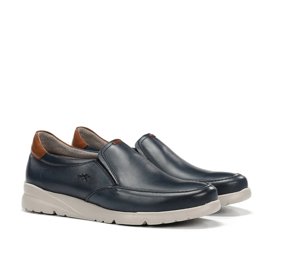 Fluchos Daryl F1458 slip on uomo blu classiche