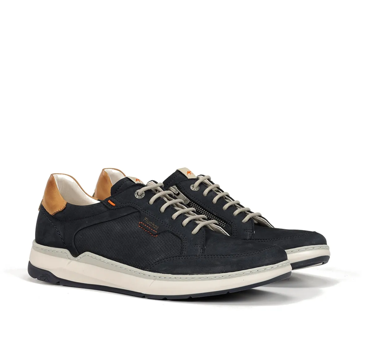 Fluchos Jeff F2211 sneaker uomo blu con lacci