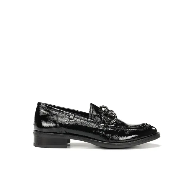 Fluchos Harvard D9117 mocassini donna neri pelle