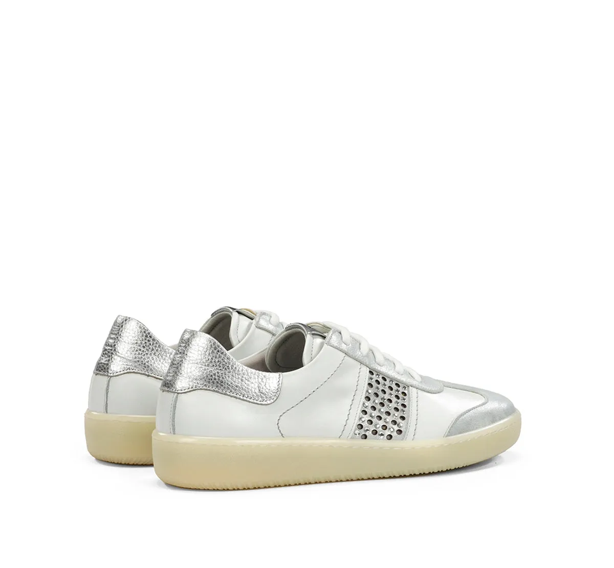 Fluchos Lynn D9478 sneakers donna argento metallizzato