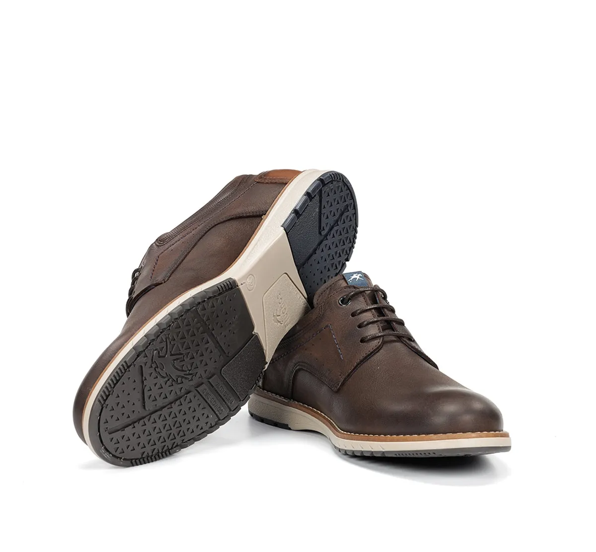 Fluchos Taylor F2091 scarpe uomo marroni casual