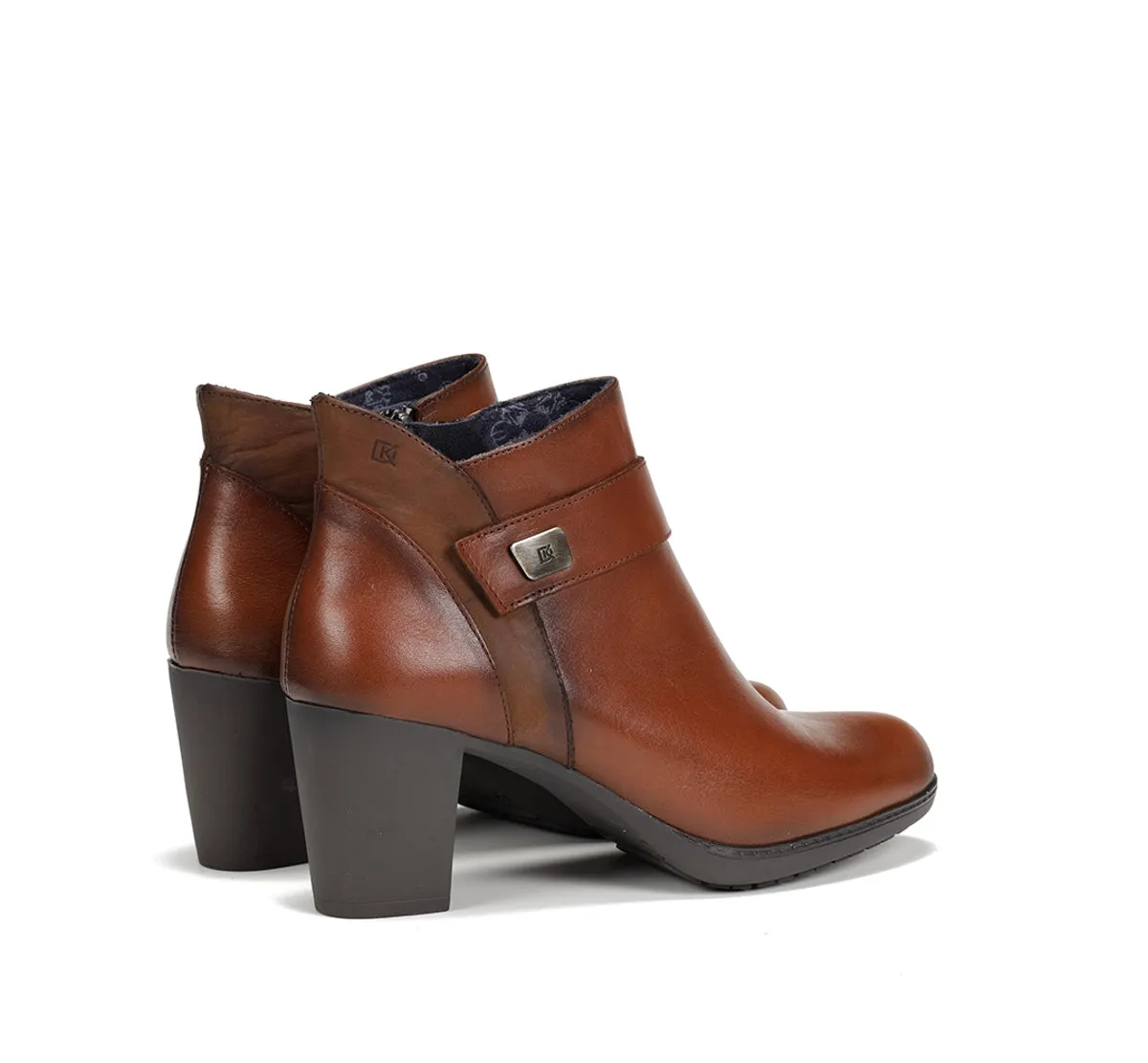 Dorking Evelyn D9111 Stivaletti Donna Marroni Tacco Alto
