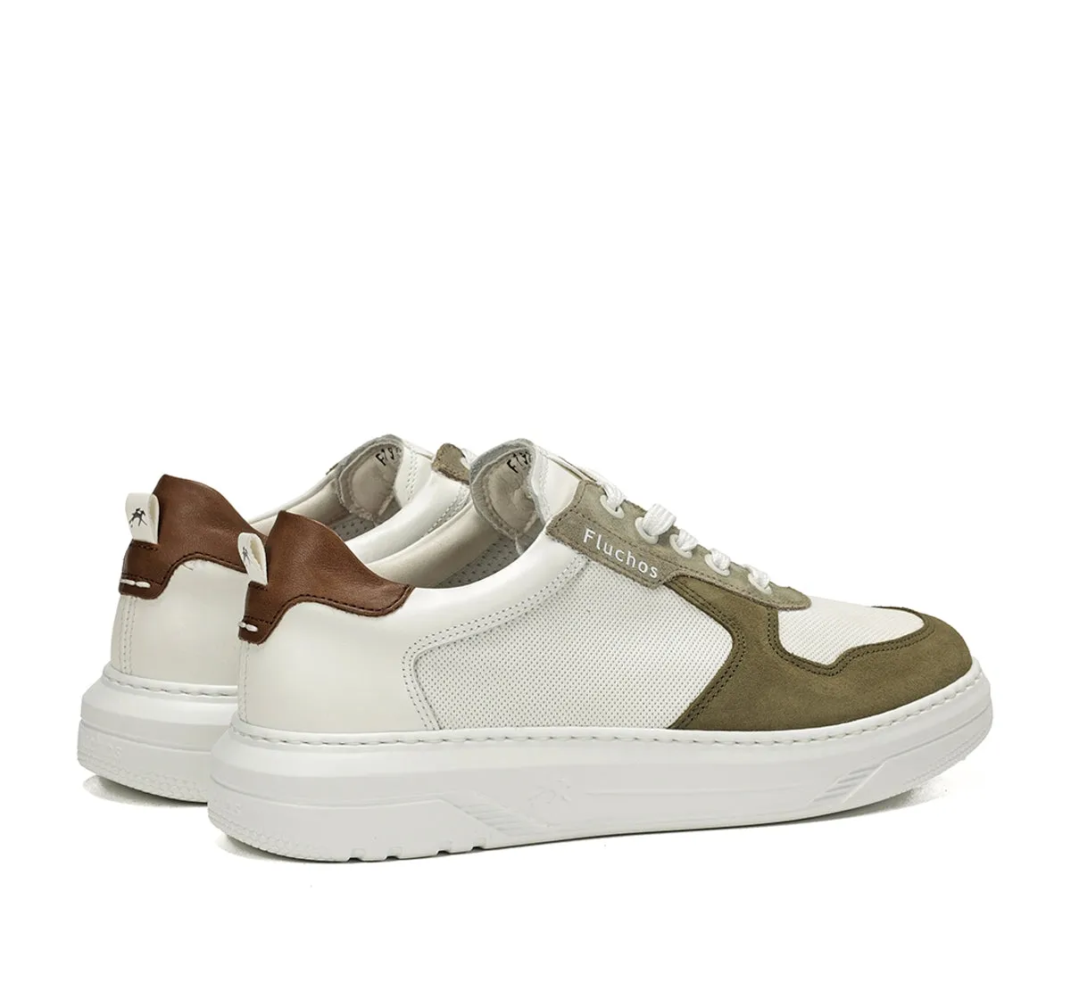 Fluchos Boston F1970 sneakers uomo verdi light