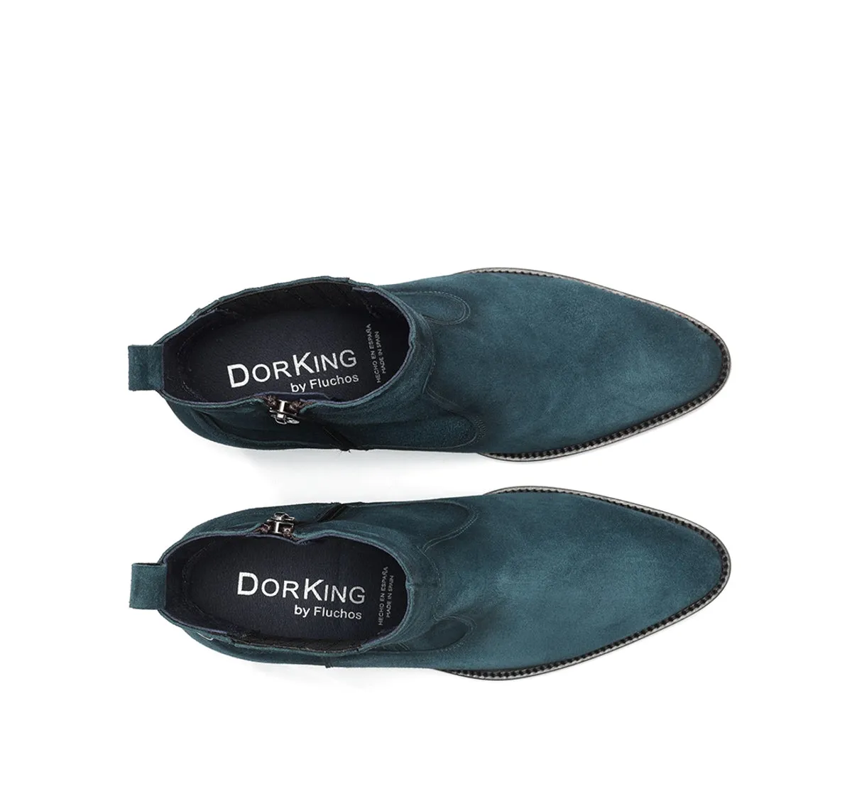 Fluchos Arwen D9425 stivaletto donna blu tacco largo
