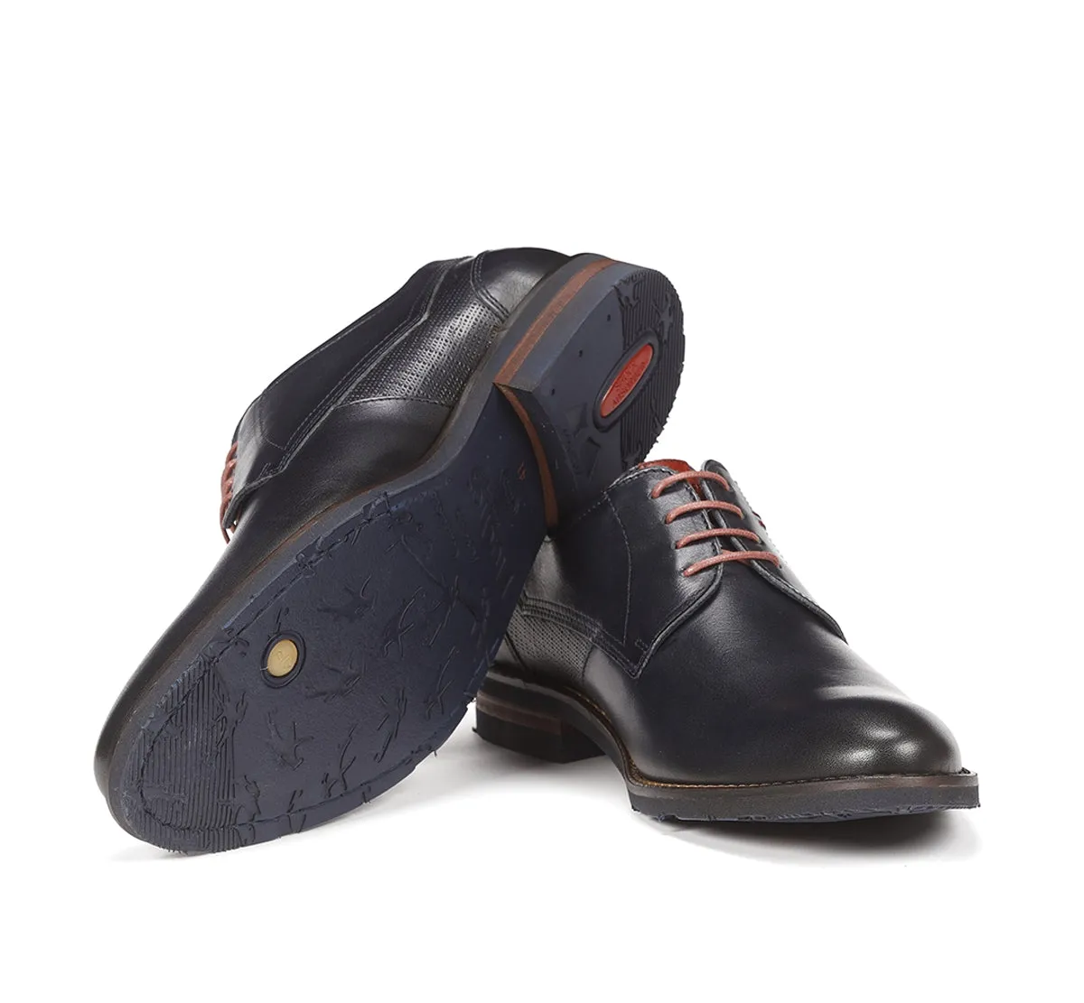 Fluchos Olimpo F0137 scarpa blu uomo elegante