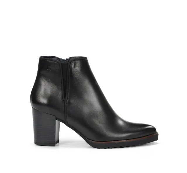 Fluchos Thais D7224 stivaletti donna neri tacco