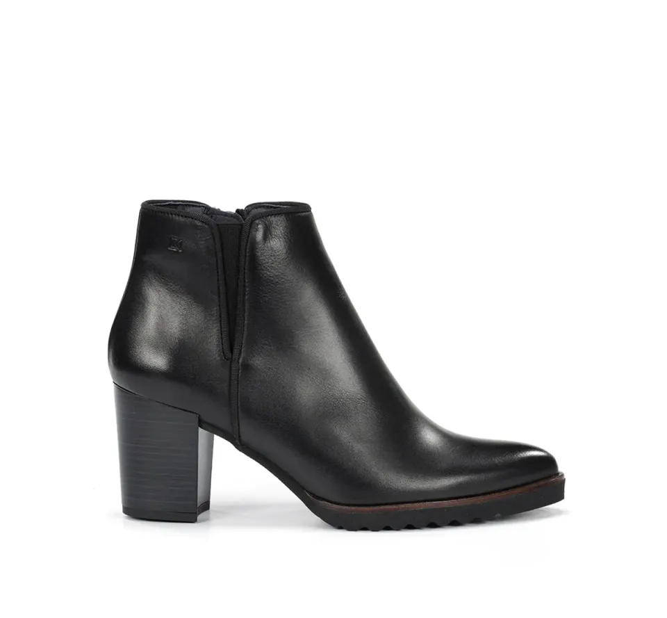 Fluchos Thais D7224 stivaletti donna neri tacco