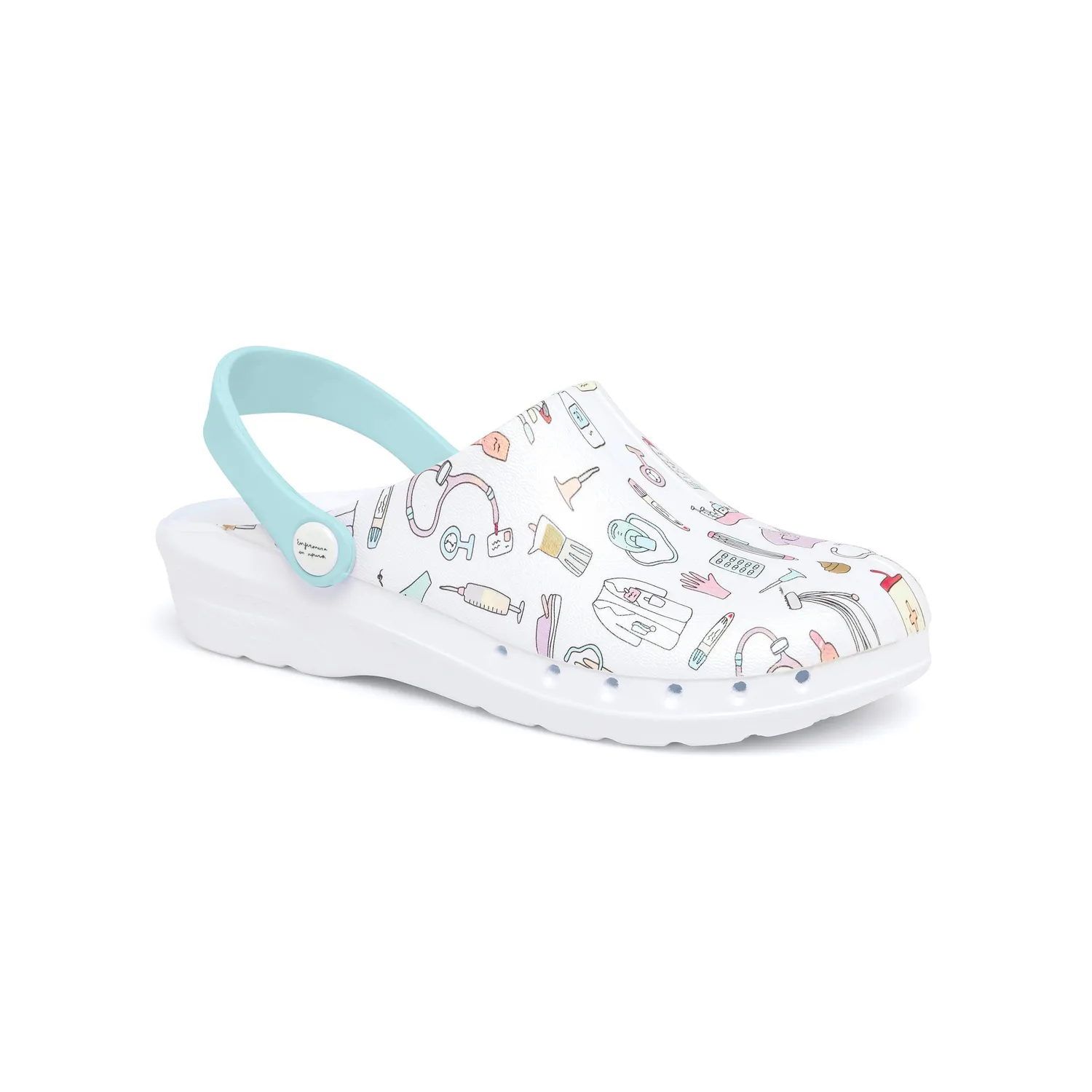 Suecos Oden+ Nurse in a Hurry zoccoli blu