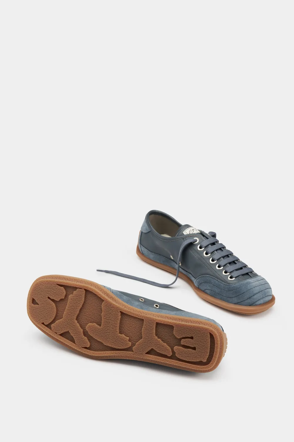 Eytys Balestra sneakers blu acciaio scamosciate