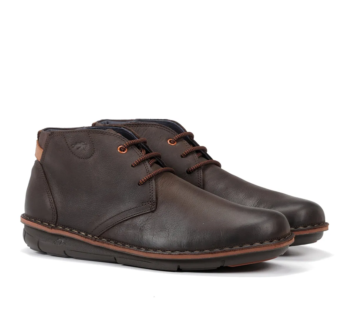 Fluchos Alfa F0701 stivaletto uomo marrone pelle