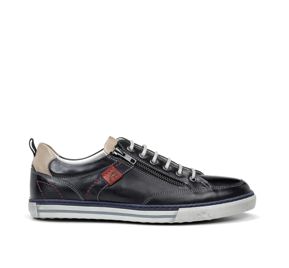 Fluchos Quebec 9376 sneakers blu scamosciate