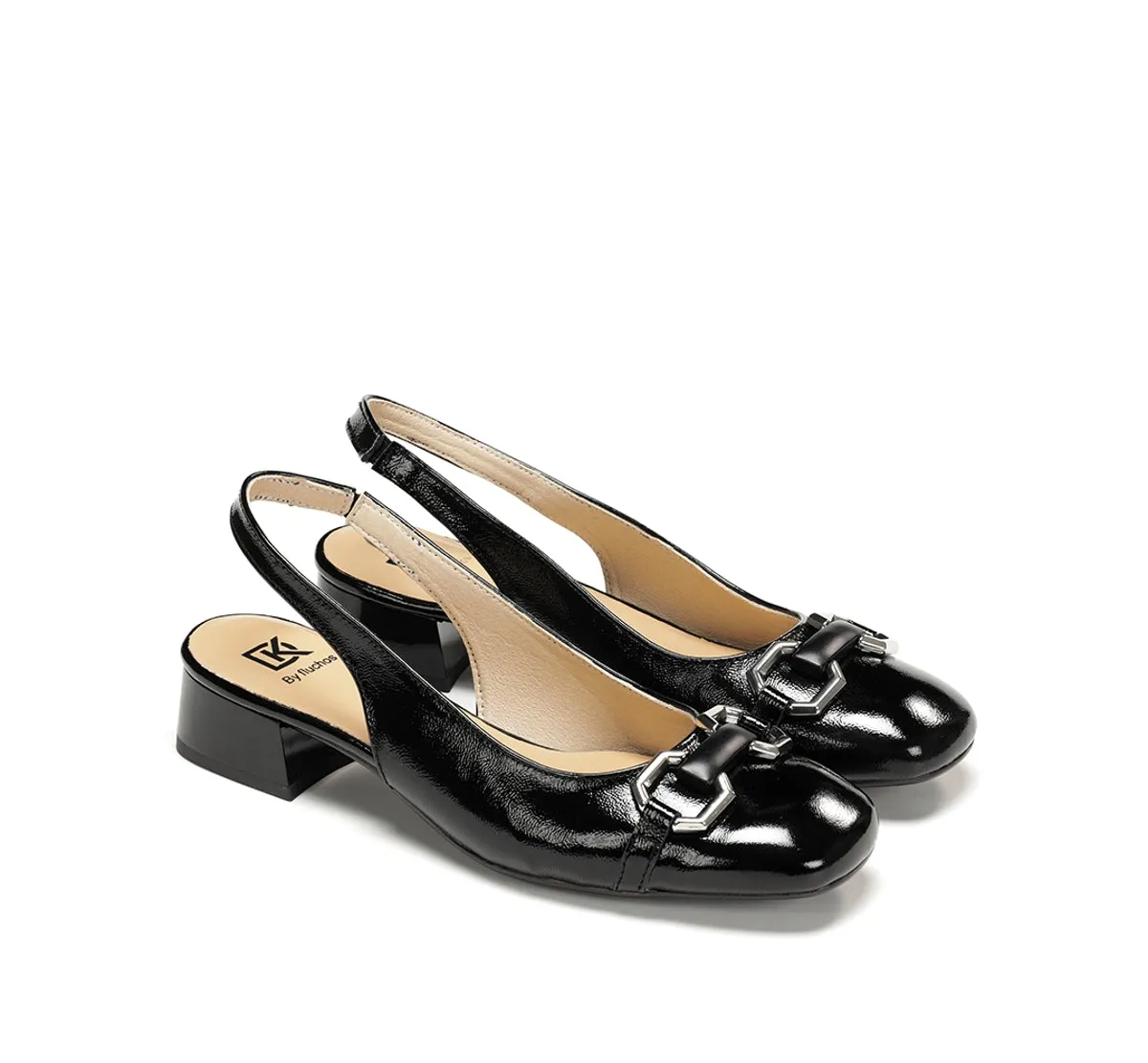 Dorking Gia D9307 mocassino donna nero tacco