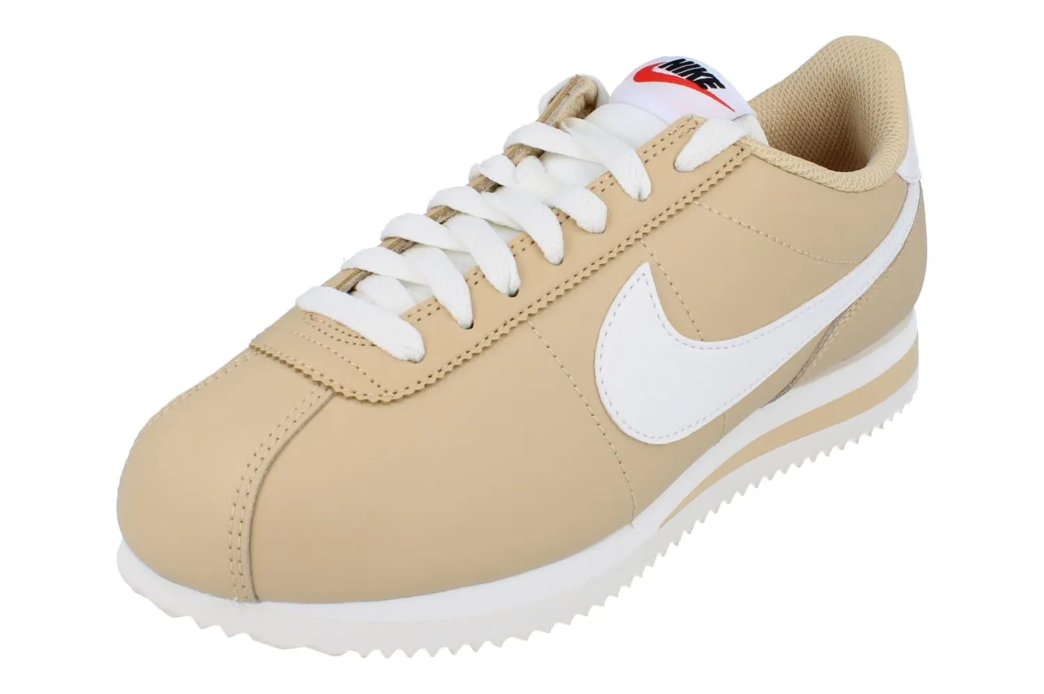 Nike Cortez Leather sneaker donna bianco nero