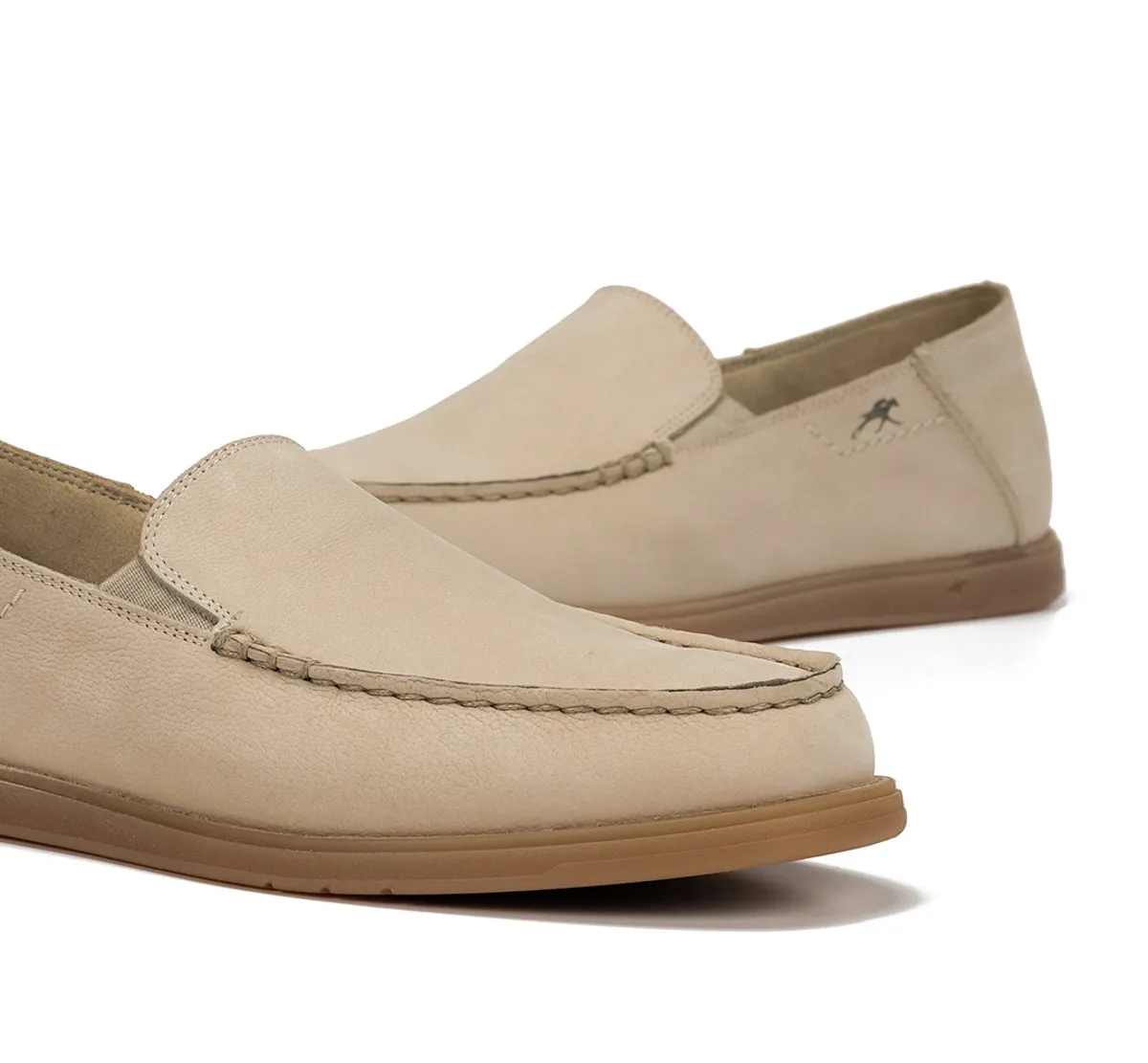 Fluchos TRIBAL F2193 mocassini uomo bianchi estivi