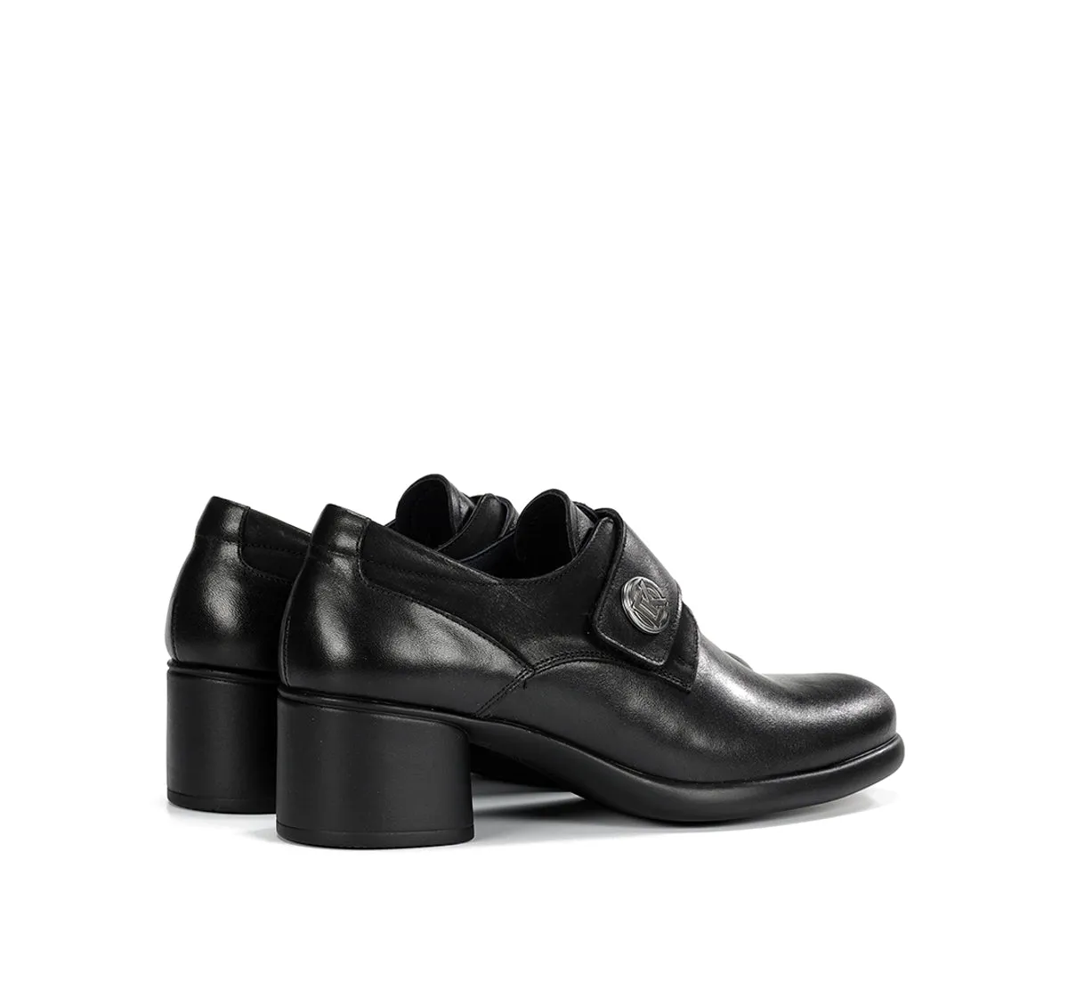 Fluchos Macy D9375 Décolleté Donna Nere Tacco Pelle