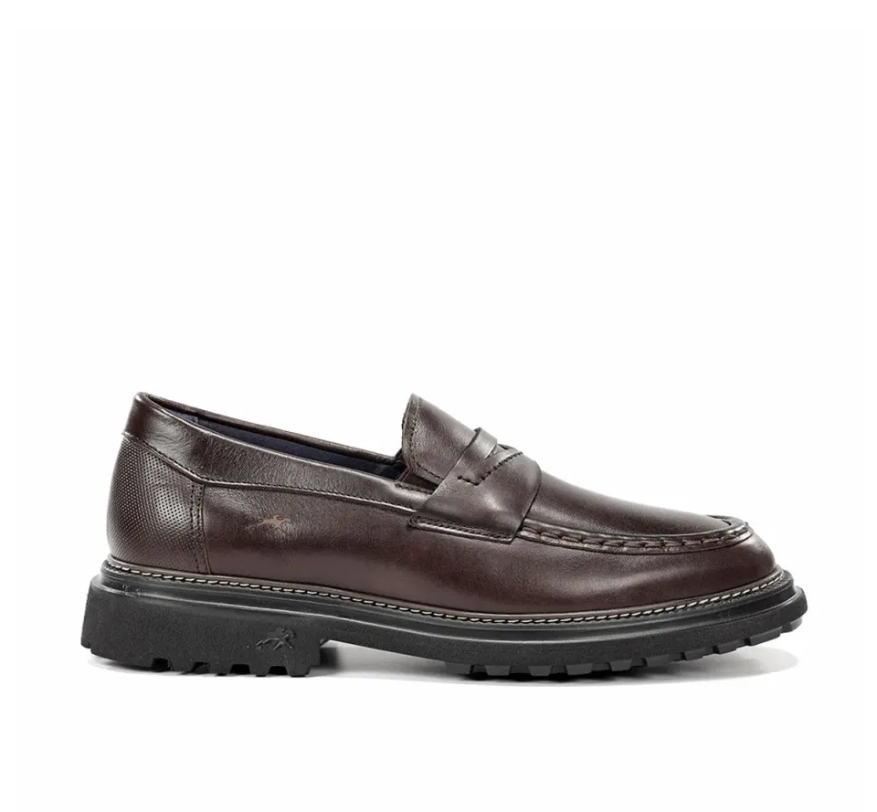 Fluchos Lincon F2058 mocassini uomo marroni pelle